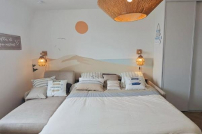 BERCK Beach Attitude 160 QUEEN SIZE très confort - 3min de la plage